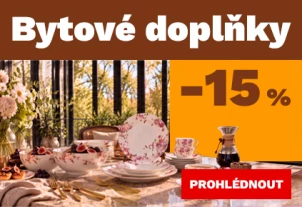 15 % na bytové doplňky 21-25-10-2026