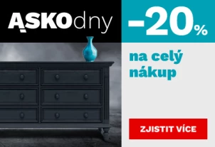 ASKO dny 20% na vše 18-22-9-2026