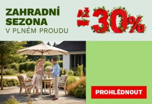 Zahrada v plném proudu - 30 %
