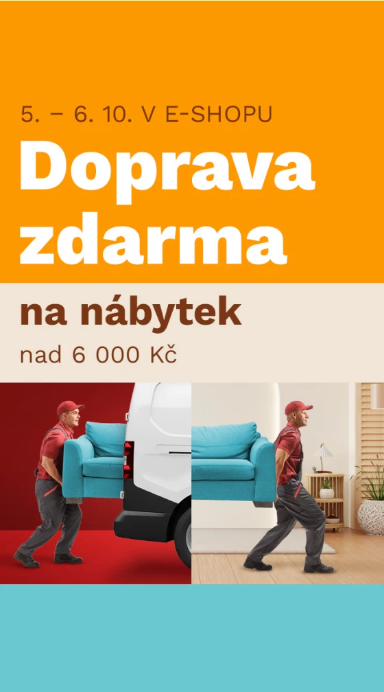 DOPRAVA ZDARMA nad 6000,- 5-6-10-2026