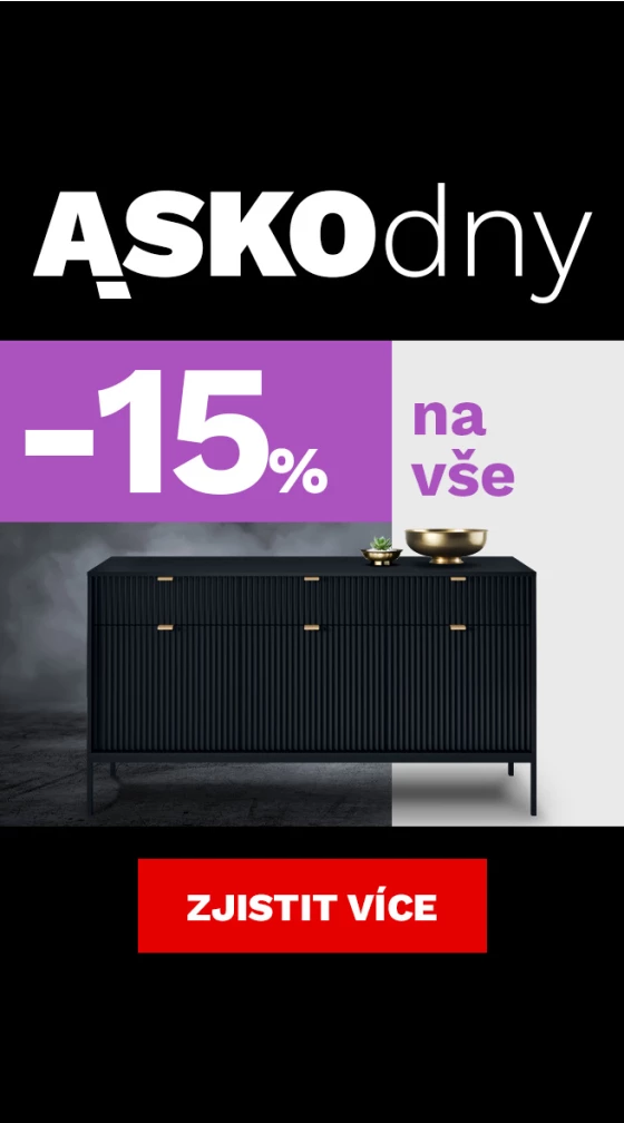 ASKO dny 15% na vše 10-12-8-2026