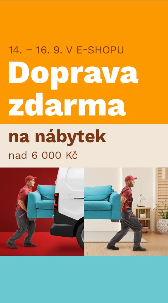 DOPRAVA ZDARMA nad 6000,- 23-24-9-2026