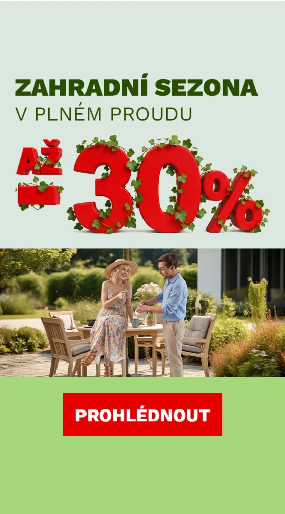 Zahrada v plném proudu - 30 %