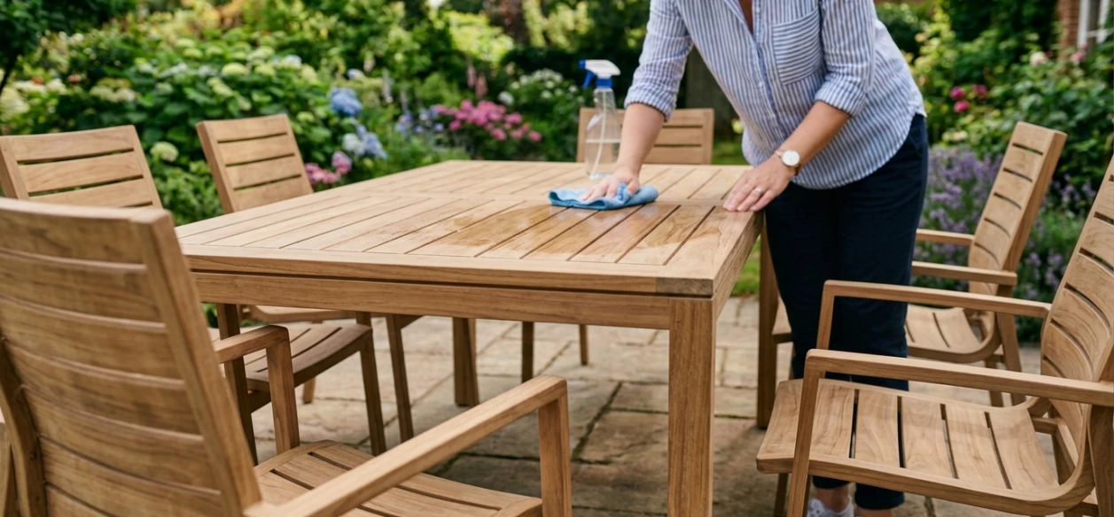 Jak se starat o zahradní nábytek?