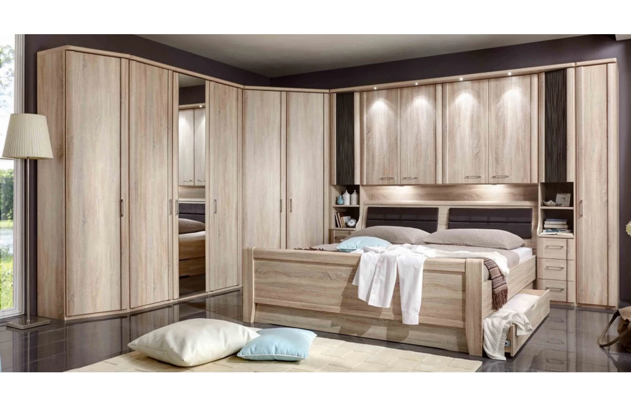 Úložná skříňka Luxor 93 cm, polární modřín 1