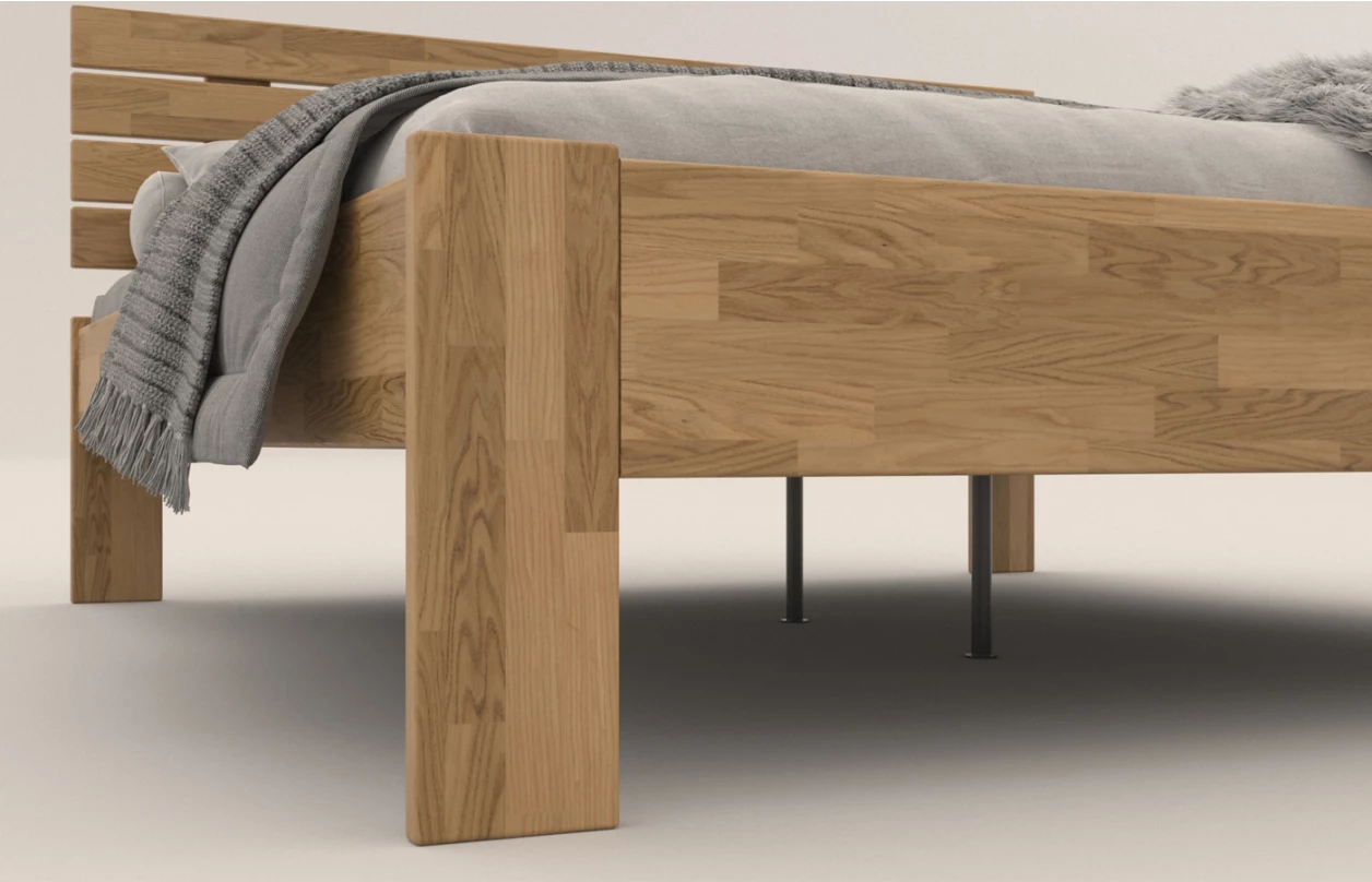 Postel Isolda 180x200 cm, bělený buk 2
