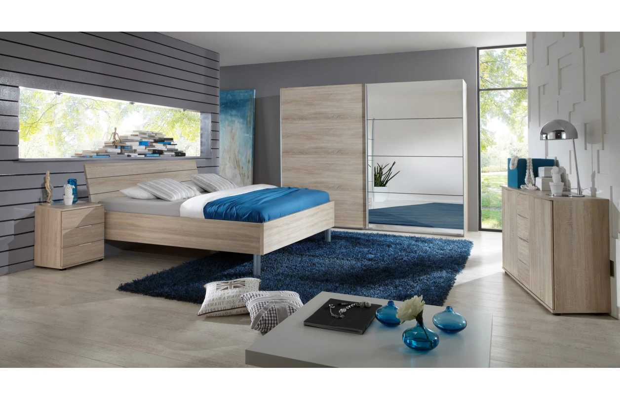 Noční stolek Easy Plus, 2 zásuvky, grafit 4
