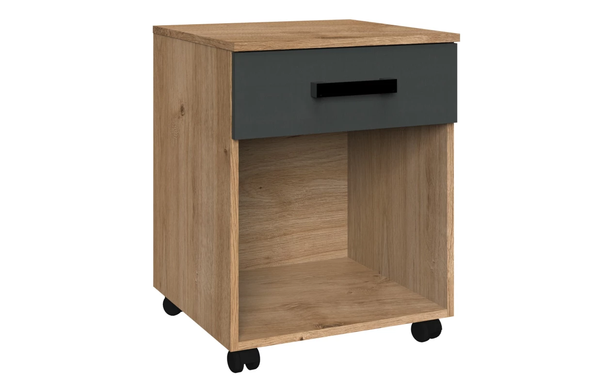 Nástěnná police Liverpool, dub 15