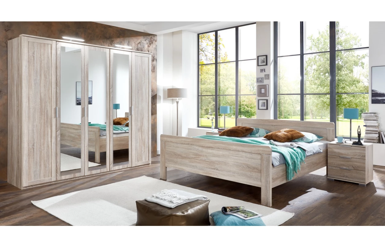 Postel Nadja 90x200 cm, dub artisan 4