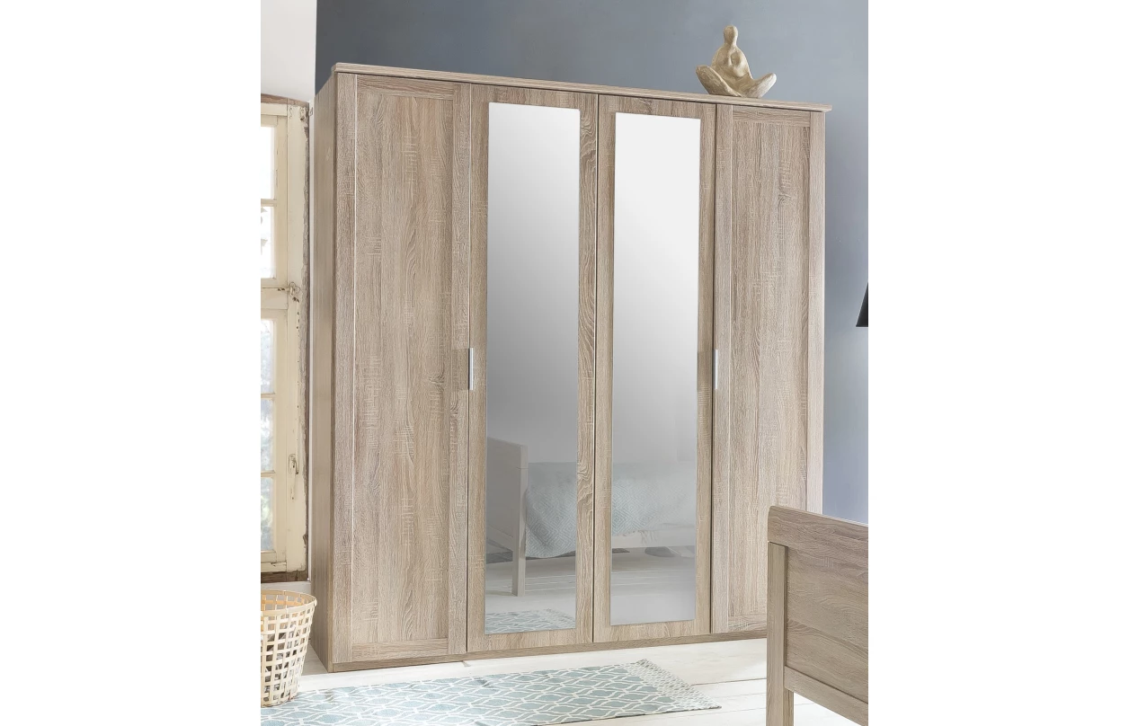 Postel Nadja 90x200 cm, dub artisan 18