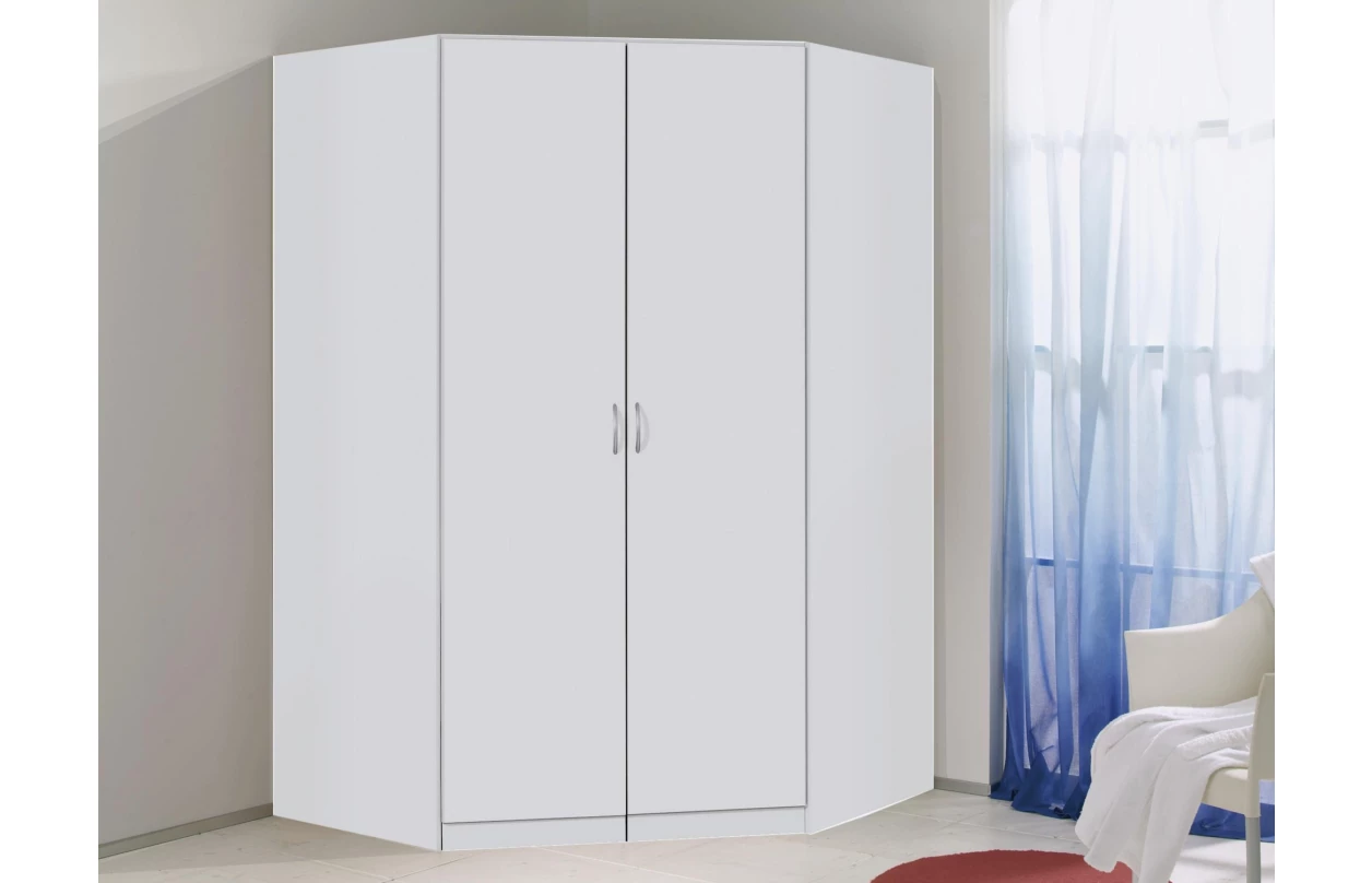 Šatní skříň Case, 136 cm, tmavě šedá 23