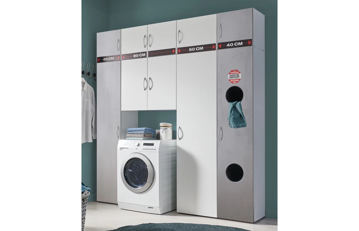 Policová skříň Multiraum, 45 cm, grafit 8