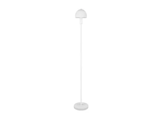 Stojací lampa Glenn, bílá