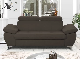 Dvojsedák Gisele, tmavě hnědá espresso látka