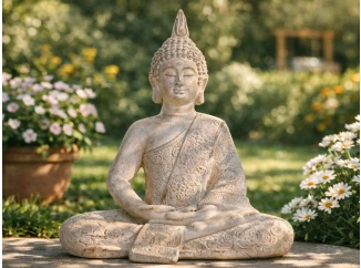 Dekorační soška Sedící Buddha