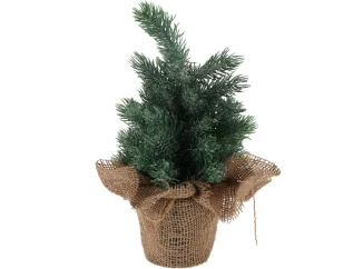 Vánoční dekorace Zasněžený stromeček, 30 cm