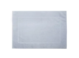 Froté koupelnová předložka Ma Belle 50x70 cm, stříbrná