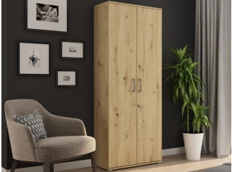Šatní skříň s výsuvnou tyčí Nitro, dub artisan