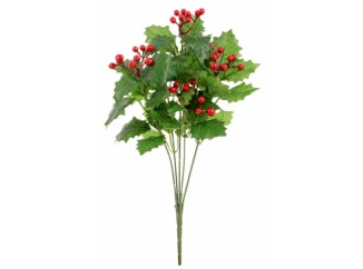 Umělá květina Cesmína, 34 cm