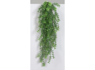 Závěsná umělá rostlina 75 cm, zelená