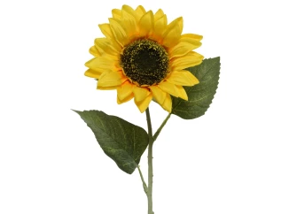 Umělá květina Slunečnice 64 cm, žlutá