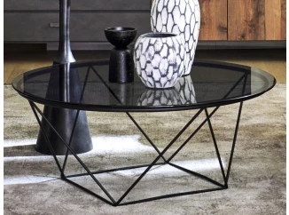 Kulatý konferenční stolek Nairo 90 cm