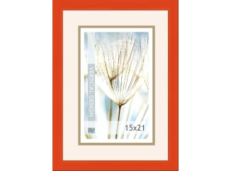 Fotorámeček Giulia 15x21 cm, oranžový