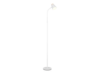Stojací LED lampa Pongo, bílá