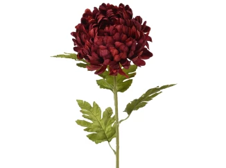 Umělá květina Chryzantéma 74 cm, červená