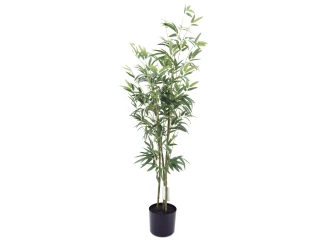 Umělá rostlina v květináči Bambus, 90 cm