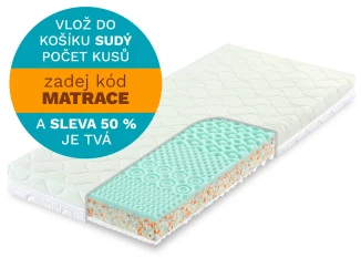 Oboustranná matrace Aloe XXL 90x200 cm