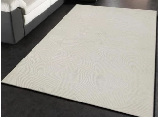 Koberec Stilo 80x150 cm, krémová geometrie