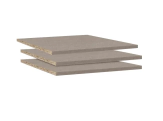 Set polic do skříně 43 cm 3 ks