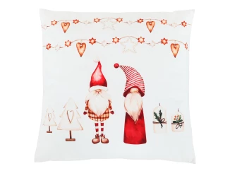 Dekorační polštář Vánoční skřítci, 45x45 cm