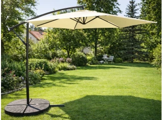 Zahradní slunečník Jumbo 300 cm, béžový