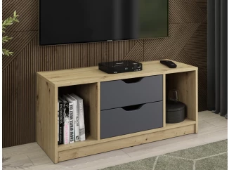 TV stolek Sten 100 cm, dub artisan/grafit