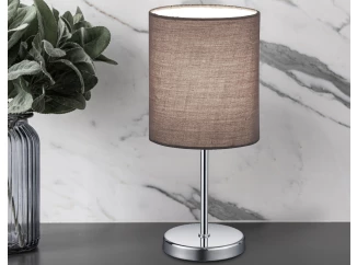 Stolní lampa Jerry, šedá