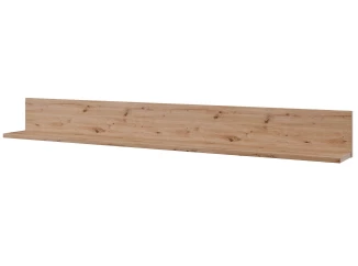 Police na zeď Asko Living, 135 cm, dub artisan