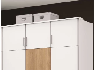 Skříňový nástavec Click, 135 cm, bílý