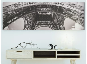 Obraz na plátně Eiffel, 150x50 cm