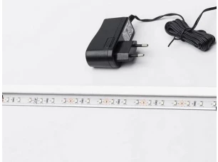 LED světelný pás (140 cm) Meolo, barva světla teplá bílá