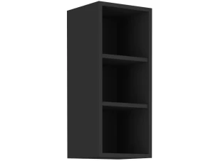 Horní kuchyňský regál Monza, 30 cm, černý