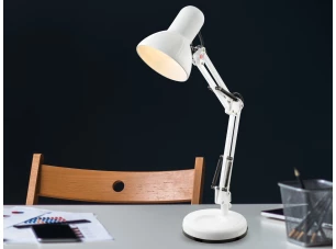 Stolní lampa Famous, bílá