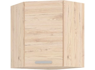 Horní rohová kuchyňská skříňka Bordeaux, 60/60 cm, dub bordeaux