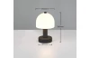 Stolní lampa Glenn, černá