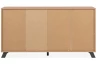 Široká komoda Merida, 160 cm, dub artisan/antracit