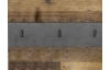 Předsíňový věšákový panel Indy, vintage optika