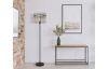 Stojací lampa Gorley 152 cm,  skleněné tyčinky