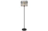 Stojací lampa Gorley 152 cm,  skleněné tyčinky