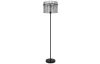 Stojací lampa Gorley 152 cm,  skleněné tyčinky